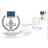 George Cross Winners Multi signed FDC 50TH Anniversary of the George Cross 24 September 1990