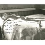 Shirley Eaton signed 10x8 signed black and white photo inscribed Shirley Eaton as Jill Masterson