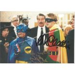 David Jason , Nicholas Lyndhurst and John Challis signed 6x4 Only Fools and Horses colour photo.