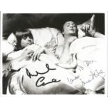 Michael Caine and Jane Asher signed 10x8 black and white photo. Good condition. All autographs