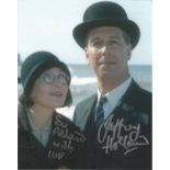 Su Pollard and Jeffery Holland signed 10x8 colour image. Both well-known actors who have stared in