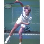 Stephan Edberg signed 10x8 colour image. Stephan is a famous Swedish tennis player. Good