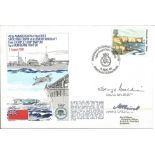 WW2 Fighter ace Capt Baldwin signed FDC to commemorate the 40th Anniversary of the first shooting