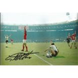 Geoff Hurst signed 10x8 colour image. Geoff was part of the England football team who won the