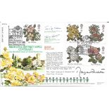 Margaret Thatcher signed official RAF Roses FDC to commemorate 100 years of child protection.