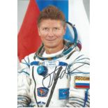 G. Padalka Russian Soyuz Cosmonaut signed 6 x 4 colour photo. Good condition. All autographs come