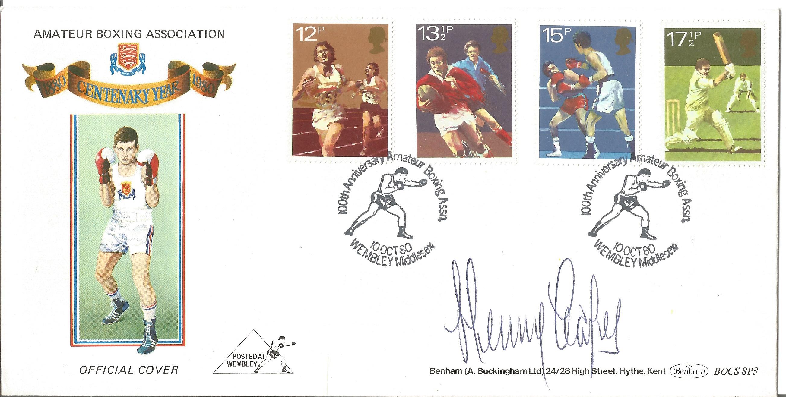 Henry Cooper boxing legend signed Benham official Sport FDC and full set to celebrate the