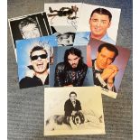 TV Actors collection of 7 signed 10 x 8 inch photos. Includes Phil Daniels, Jason Manford, Phillip
