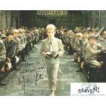 Mark Lester signed 10x8 colour image from popular British Film Oliver. Rare inscribed with his