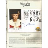 Margaret Thatcher signed FDC to commemorate becoming a Baroness. Signed and post mark of 6th