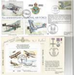 A Collection of 5 Flown FDC, 4 Signed One of which Multi Signed JS (CC) 10, Includes RFDC 85, JSF