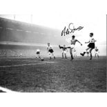 Alex Dawson signed 16x12 black and white photo. Good condition. All autographs come with a