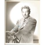 Danny Kaye signed vintage 10 x 8 inch sepia photo to John. Good condition. All autographs come