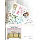 A Collection of 7 Signed and 1 Unsigned Flown Brooklands Museum FDC, Numbers VAFA 1 x2,6 x2,7,10,