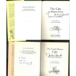 Signed Book Collection, 4 Marilyn Edwards Hardback Books, The Cats of / More Cats from Moon Cottage,