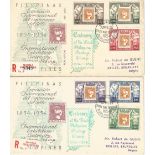 A Pair of Commemorative Covers from The Philippines, 1954. Good condition. All autographs come