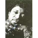 Percy Sledge, signed 10x8 black and white photograph. Sledge is best known for the song "When a