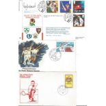A Group of 3 Sports FDC, Including Salute to Englands Grand Slam 1991. Good condition. All