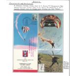 A Historical Aviation Collection Comprising of Signed by Designer, Picture of Airship, Signed US