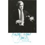 Dave Allen signed 6x4 black and white photo. David Tynan O'Mahony (6 July 1936 - 10 March 2005),