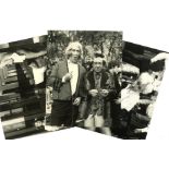 Carry on Camping Collection 3 unsigned original 10x8 black and white photos featuring Anna Karen,