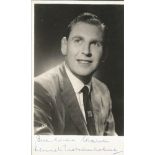 Kenneth Wolstenholme signed 5x3 vintage black and white photo. Kenneth Wolstenholme, DFC & Bar (17