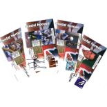 Olympic Medal Heroes collection 4, signed FDC signatures include Sally Gunnell, Linford Christie,