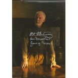 Ian McElhinney signed 12x8 colour photo. Ian McElhinney (born 19 August 1948) is an actor and