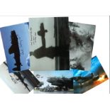 World War Two collection 6 assorted signed photos by bomber command veterans includes Flt Sgt Jack