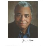 James Earl Jones signed 10x8 colour photo. James Earl Jones (born January 17, 1931) is an American