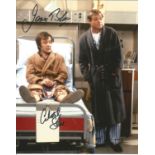 James Bolam and Christopher Strauli signed 10x8 Only When I laugh colour photo. Good condition.