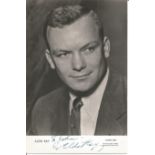 Aldo Ray Signed 9x6 Black And White Photo. Dedicated. Good condition. All autographs come with a