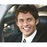 James Marsden signed colour photo 10 x 8. Good condition. All autographs come with a Certificate