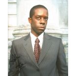 Adrian Lester signed colour photo 10 x 8. Good condition. All autographs come with a Certificate