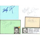 Film and TV Collection of 20 Signature Items, many of which have an accompanying Wikipedia page,