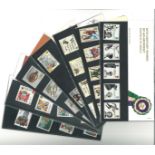 GB Mint stamps twenty Presentation packs, inc. Fishing, Christmas x 3, WWT, 60th Queen Birthday,