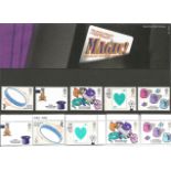 GB Mint stamps Magic 2005 presentation pack number 370 with extra set of loose mint stamps. We