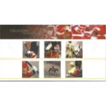 GB Mint stamps Trooping the Colour 2005 presentation pack number 372. We combine postage on multiple