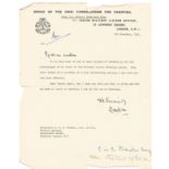 Mohd Ayub Khan, 2nd President of Pakistan (1958-69) 8 x 10 TLS dated 6th November 1950 on Office