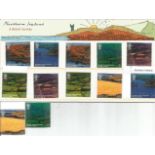 GB Mint stamps Northern Ireland 2004 presentation pack number 357 with extra set of loose mint