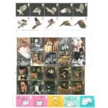 GB Mint stamps 61 1st class values in sets inc Greetings, Farming, Woodland Animals, Cats and