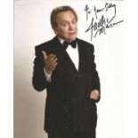 Jackie Mason signed 10x8 colour photo dedicated. Jackie Mason (born Yacov Moshe Maza; June 9,