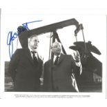 George C Scott signed 10x8 black and white photo. George Campbell Scott (October 18, 1927 -