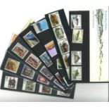 GB Mint stamps twenty Presentation packs, inc. Cattle, River Fishes, Commonwealth Day, British