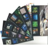 GB Mint stamps twelve 2000 Millennium Presentation packs, the complete Year. Above and Beyond,