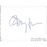 Richard Dreyfuss signed 6x4 album page. Richard Stephen Dreyfuss (born Dreyfus; born October 29,