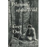 Grey Owl signed hardback book titled Pilgrims of the World First Cheap edition signature on the