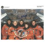 STS54 crew signed 10x8 colour litho photo. Signed by John Casper and Don McMonagle. Good