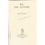 Ernest Raymond signed hardback book titled We The Accused published in 1935 signature on the