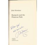 Rumple and the Primrose Path author signed hardback book by John Mortimer. Published in 2002,